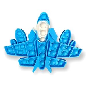 💕3/$15💕 Jet Airplane Fidget Popper Toy